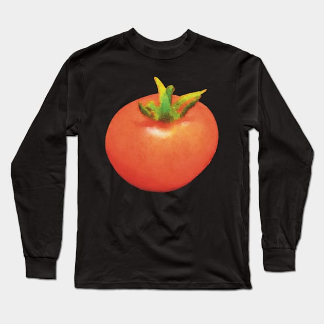 Cherry Tomato Long Sleeve T-Shirt by Griffelkinn